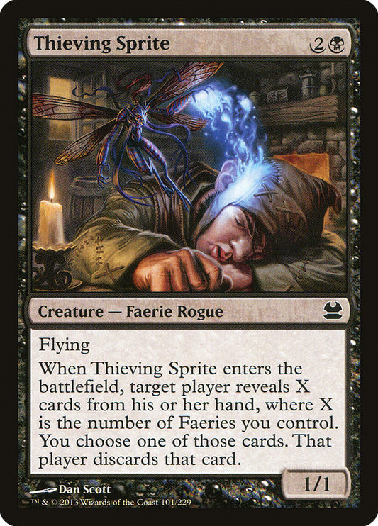 MTG Card Title: Thieving Sprite MMA/101