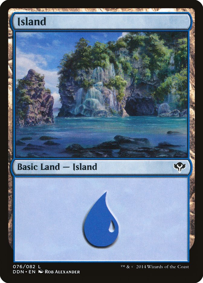MTG Card Title: Island DDN/76