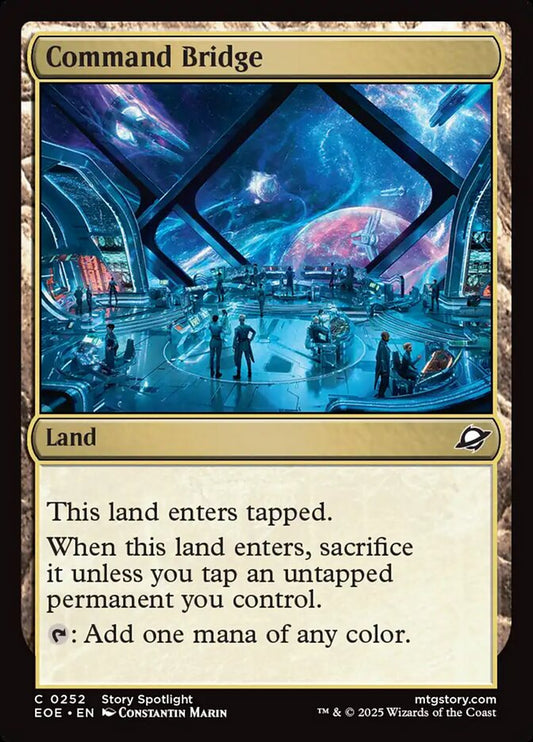 MTG Card Title: Command Bridge EOE/252