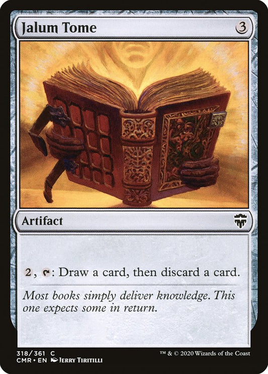 MTG Card Title: Jalum Tome CMR/318