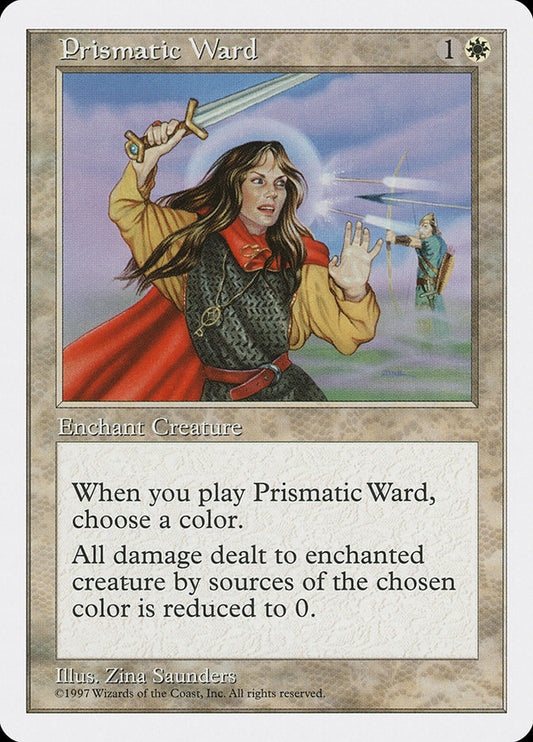 MTG Card Title: Prismatic Ward 5ED/53
