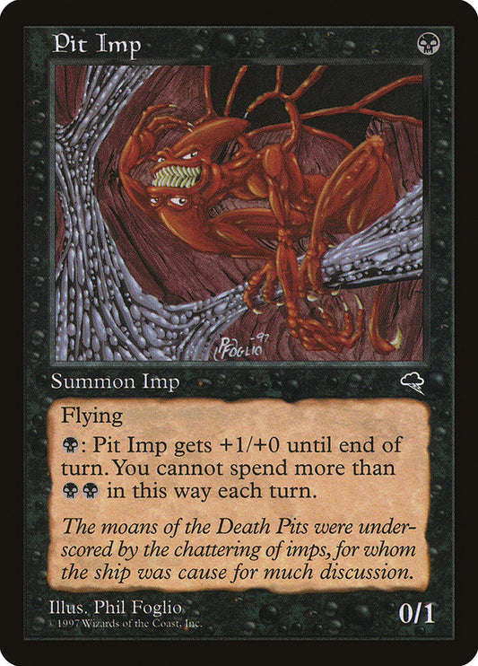 MTG Card Title: Pit Imp TMP/148