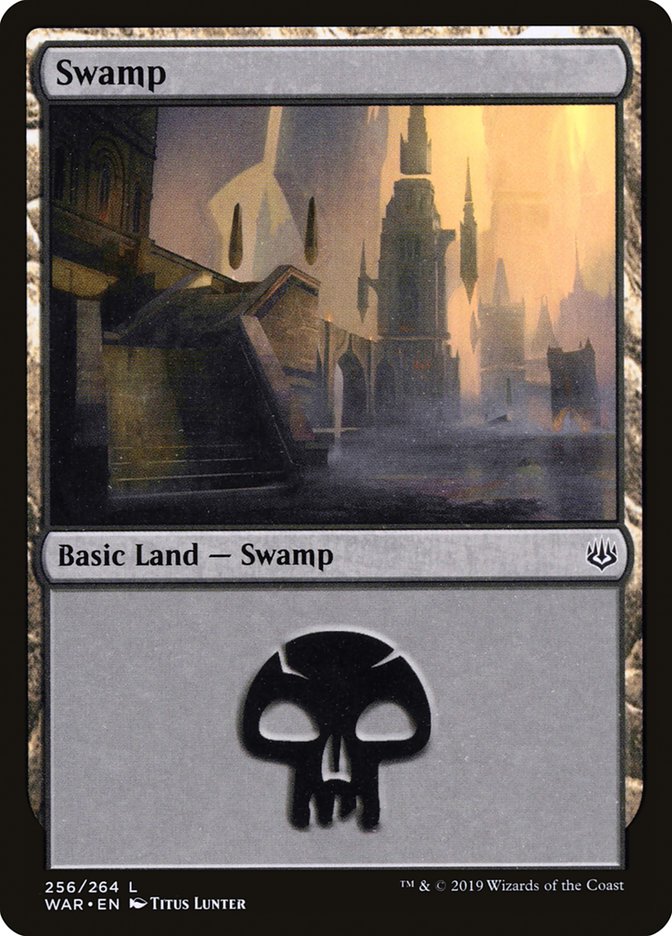 MTG Card Title: Swamp WAR/256