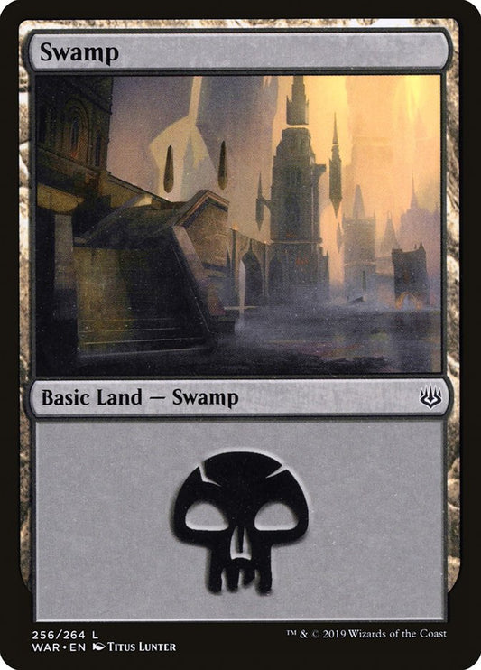 MTG Card Title: Swamp WAR/256