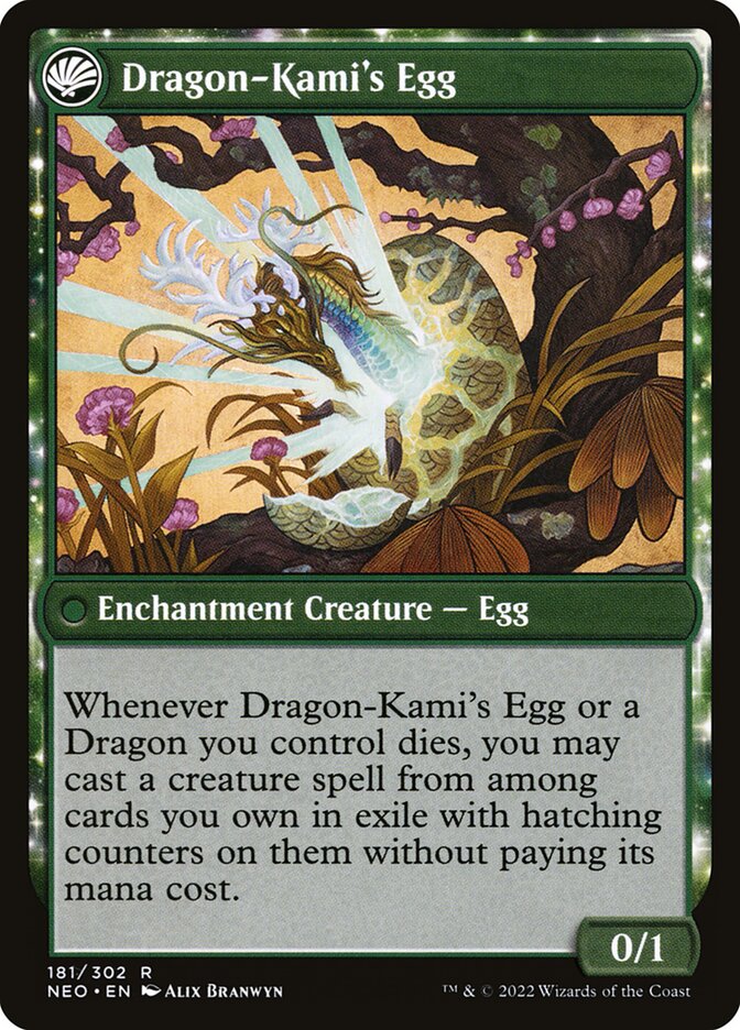 The Dragon-Kami Reborn // Dragon-Kami's Egg NEO/181