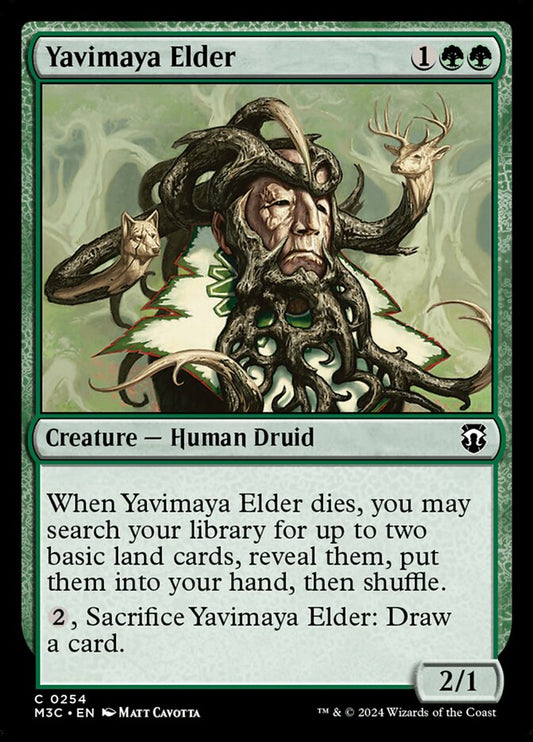 MTG Card Title: Yavimaya Elder M3C/254