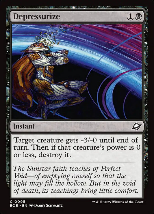 MTG Card Title: Depressurize EOE/95