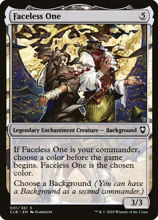 MTG Card Title: Faceless One CLB/1