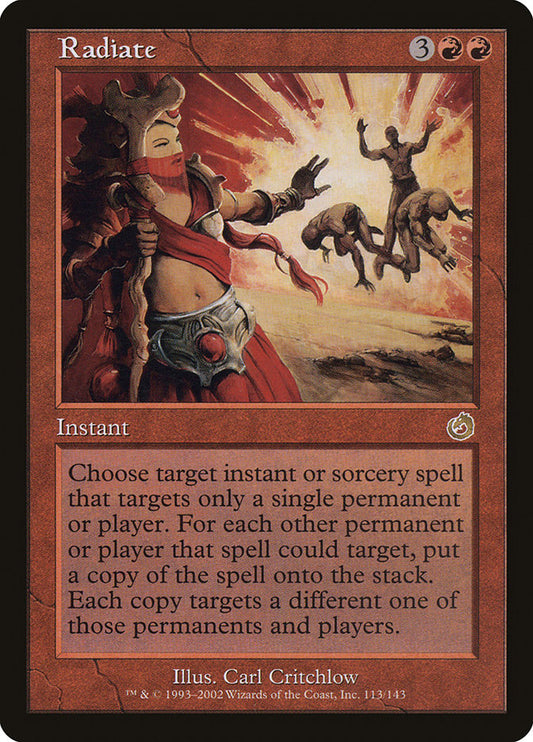 MTG Card Title: Radiate TOR/113