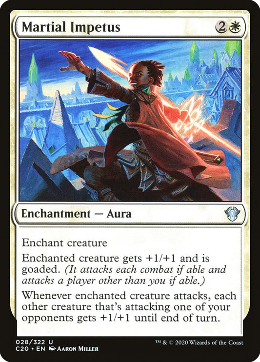 MTG Card Title: Martial Impetus C20/28