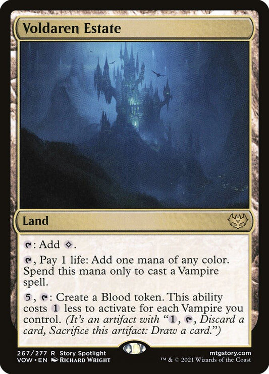 MTG Card Title: Voldaren Estate VOW/267