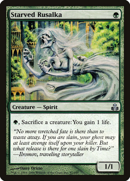 MTG Card Title: Starved Rusalka GPT/97