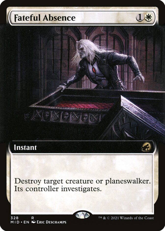 MTG Card Title: Fateful Absence MID/328