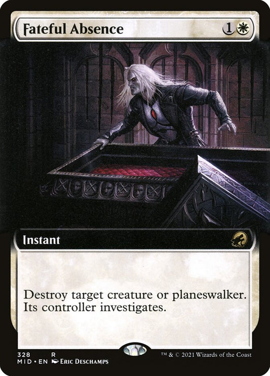 MTG Card Title: Fateful Absence MID/328