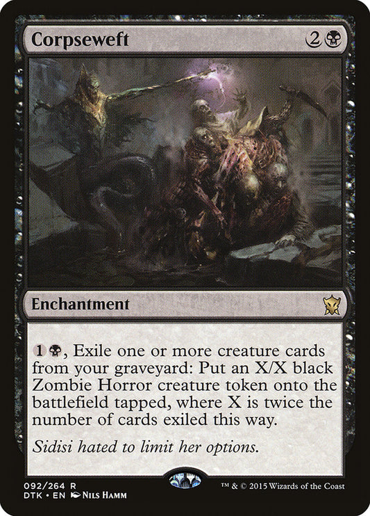 MTG Card Title: Corpseweft DTK/92