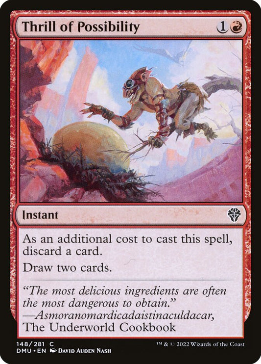 MTG Card Title: Thrill of Possibility DMU/148