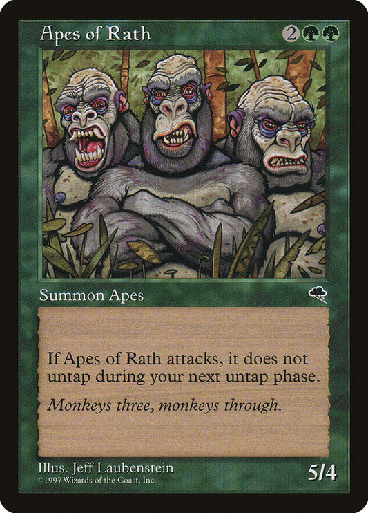 MTG Card Title: Apes of Rath TMP/214