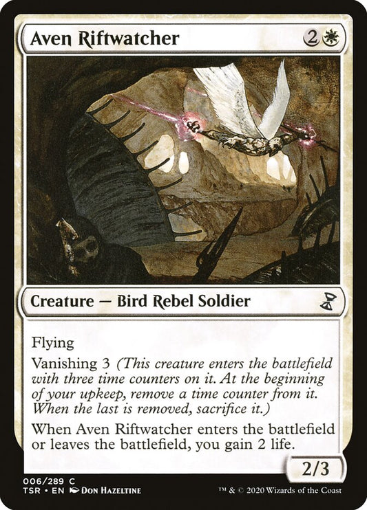 MTG Card Title: Aven Riftwatcher TSR/6