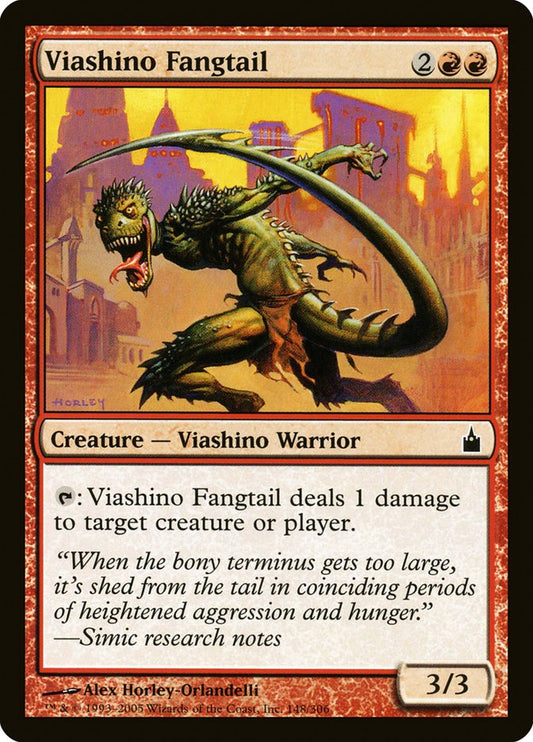 MTG Card Title: Viashino Fangtail RAV/148