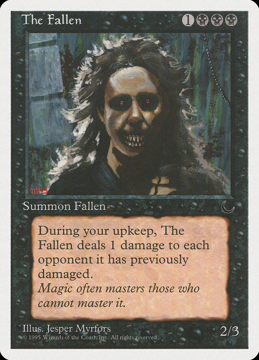 MTG Card Title: The Fallen CHR/38