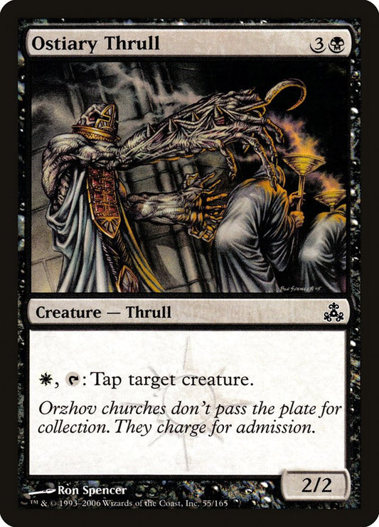 MTG Card Title: Ostiary Thrull GPT/55