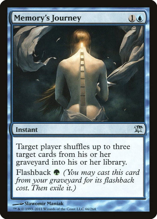 MTG Card Title: Memory's Journey ISD/66
