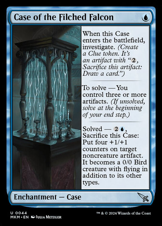 MTG Card Title: Case of the Filched Falcon MKM/44