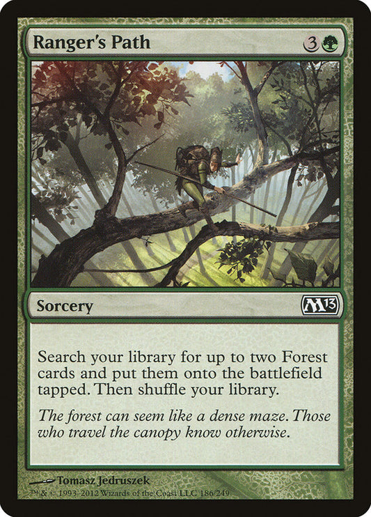 MTG Card Title: Ranger's Path M13/186