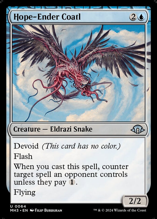 MTG Card Title: Hope-Ender Coatl MH3/64