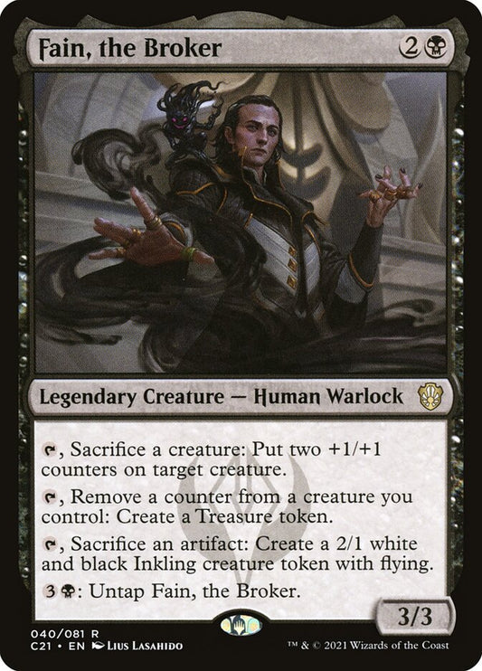 MTG Card Title: Fain, the Broker C21/40