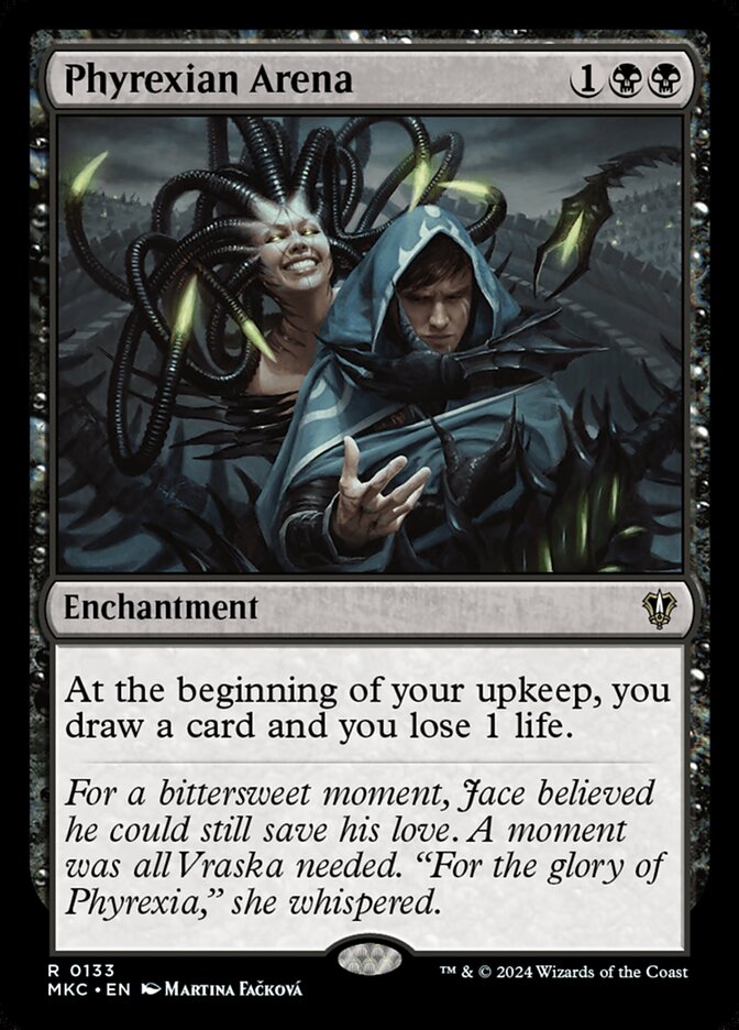 MTG Card Title: Phyrexian Arena MKC/133