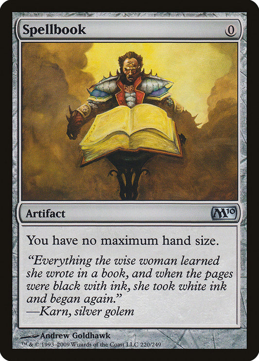 MTG Card Title: Spellbook M10/220