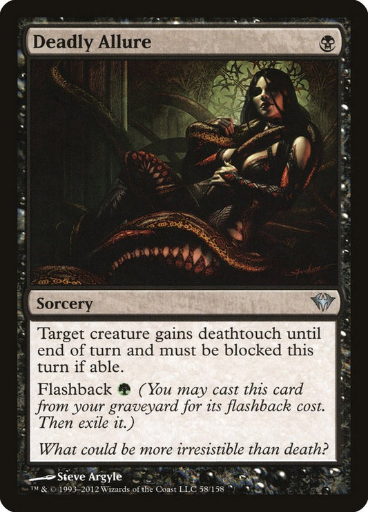 MTG Card Title: Deadly Allure DKA/58