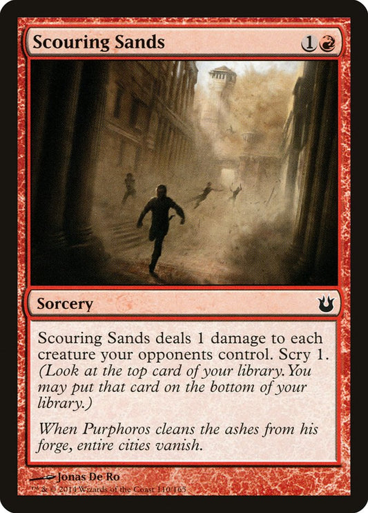 MTG Card Title: Scouring Sands BNG/110