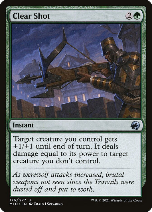 MTG Card Title: Clear Shot MID/176