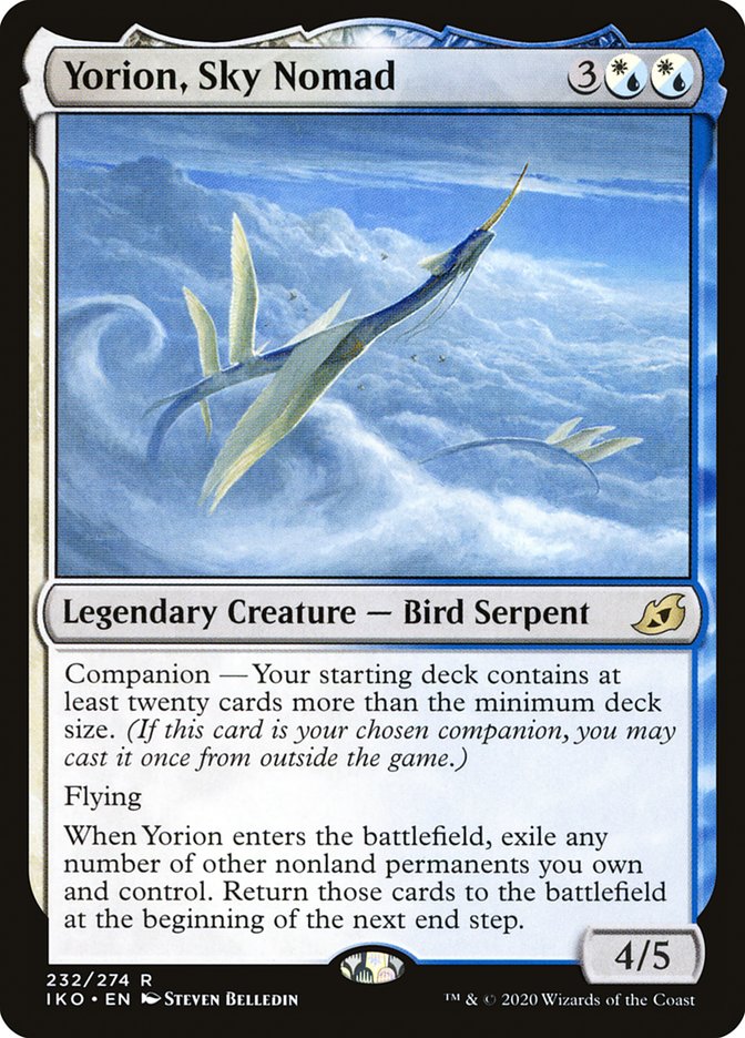 MTG Card Title: Yorion, Sky Nomad IKO/232
