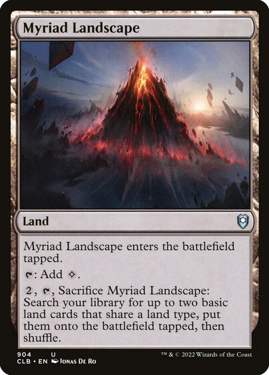 MTG Card Title: Myriad Landscape CLB/904