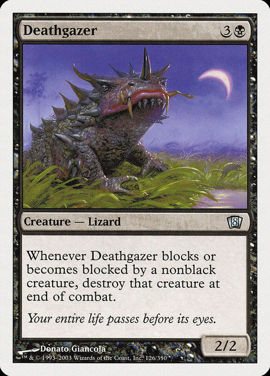 MTG Card Title: Deathgazer 8ED/126