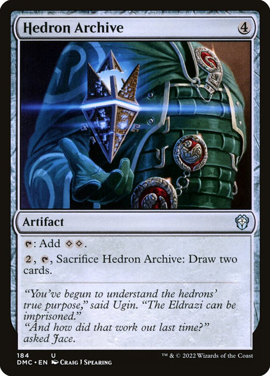 MTG Card Title: Hedron Archive DMC/184