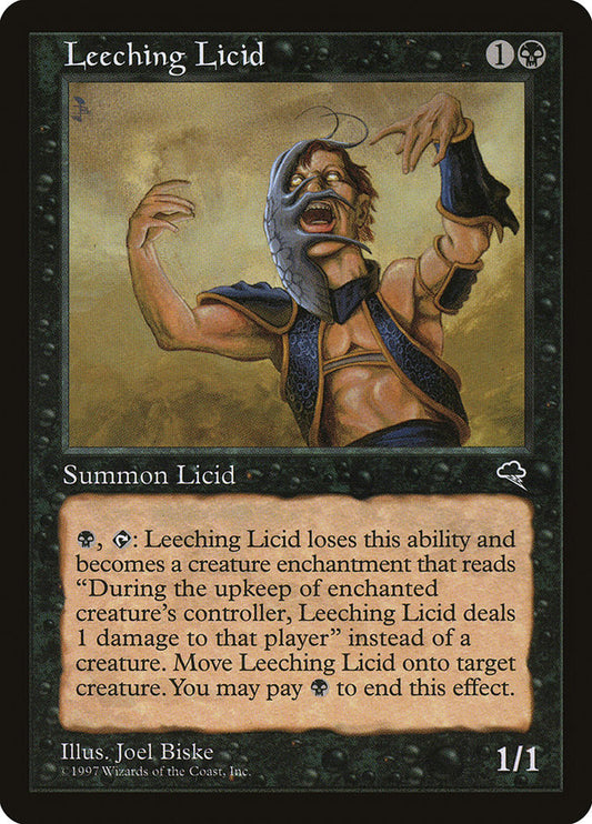 MTG Card Title: Leeching Licid TMP/141