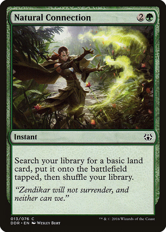 MTG Card Title: Natural Connection DDR/13