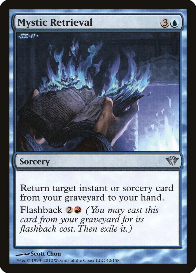 MTG Card Title: Mystic Retrieval DKA/42