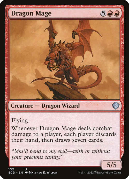 MTG Card Title: Dragon Mage SCD/132