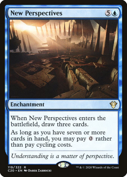MTG Card Title: New Perspectives C20/119