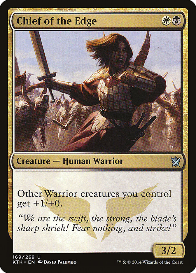 MTG Card Title: Chief of the Edge KTK/169