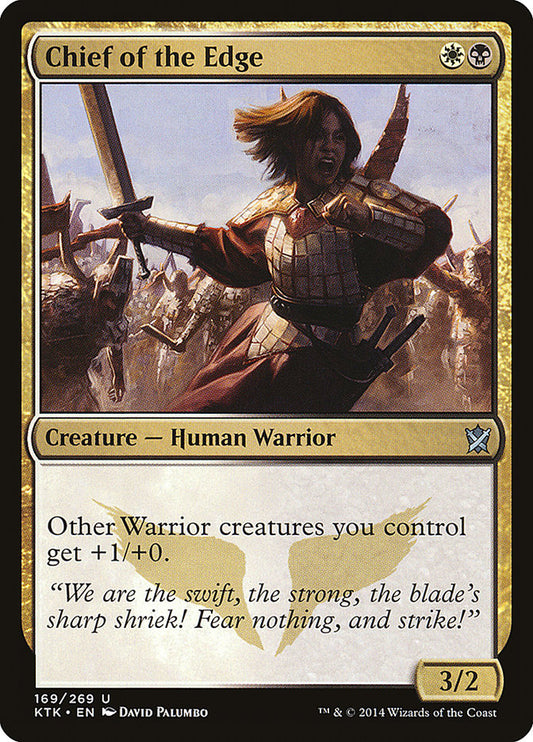 MTG Card Title: Chief of the Edge KTK/169