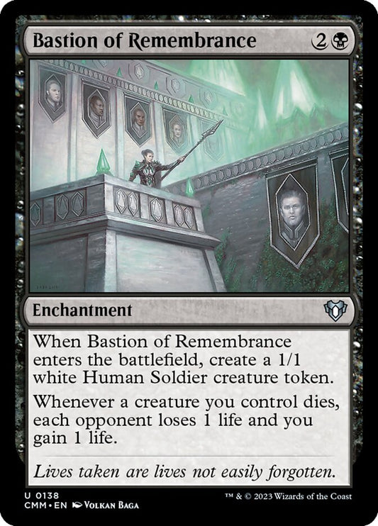 MTG Card Title: Bastion of Remembrance CMM/138