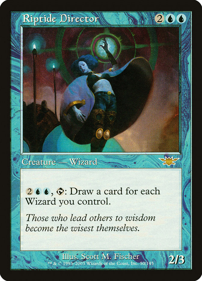 MTG Card Title: Riptide Director LGN/50