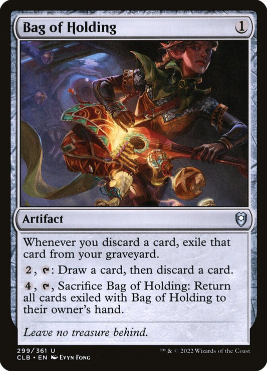 MTG Card Title: Bag of Holding CLB/299