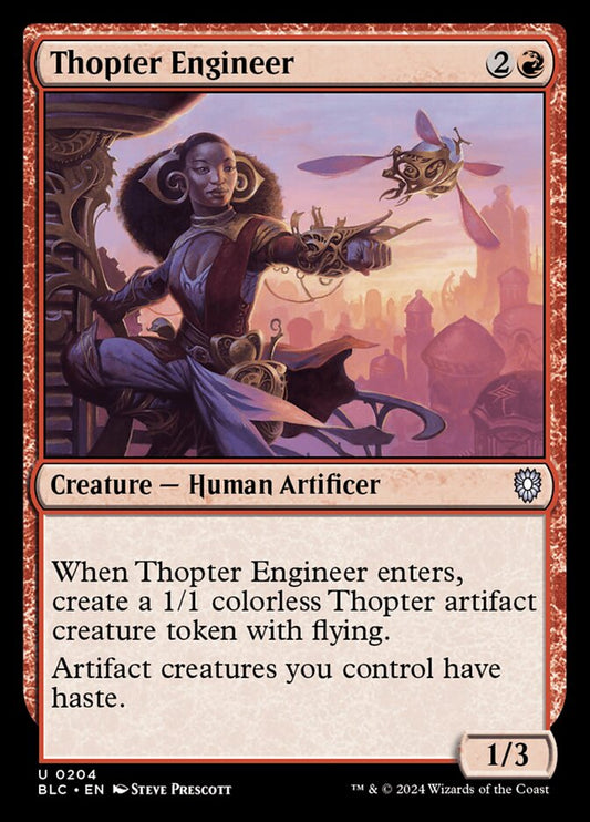 MTG Card Title: Thopter Engineer BLC/204
